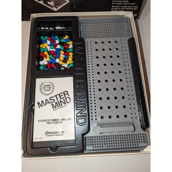 Vintage 1981 Mastermind Game Pressman Complete Made in USA Like New Must See - Picture 2 of 7